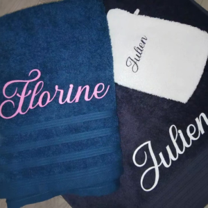 coffret serviette - wdcréations